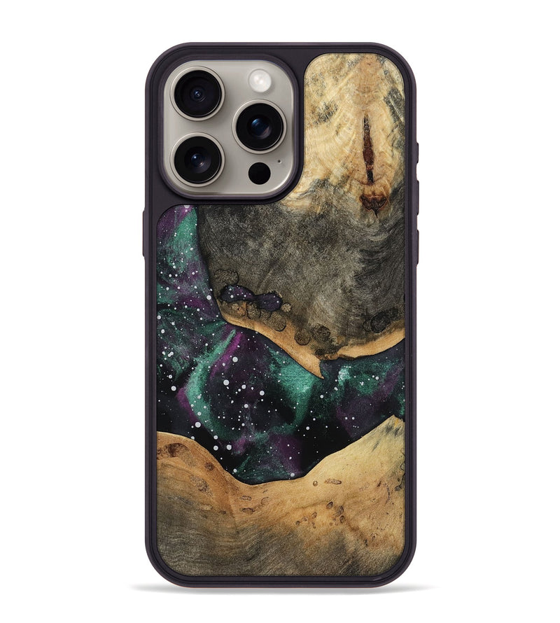 iPhone 15 Pro Max Wood Phone Case - Phoenix (Cosmos, 814746)