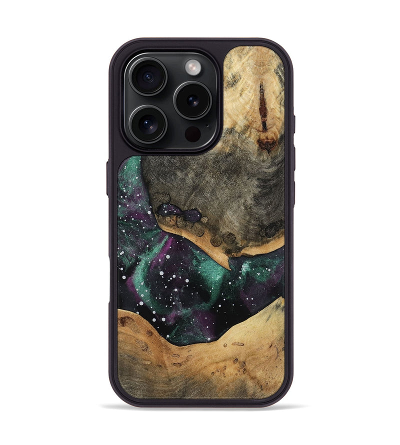 iPhone 16 Pro Wood Phone Case - Phoenix (Cosmos, 814746)