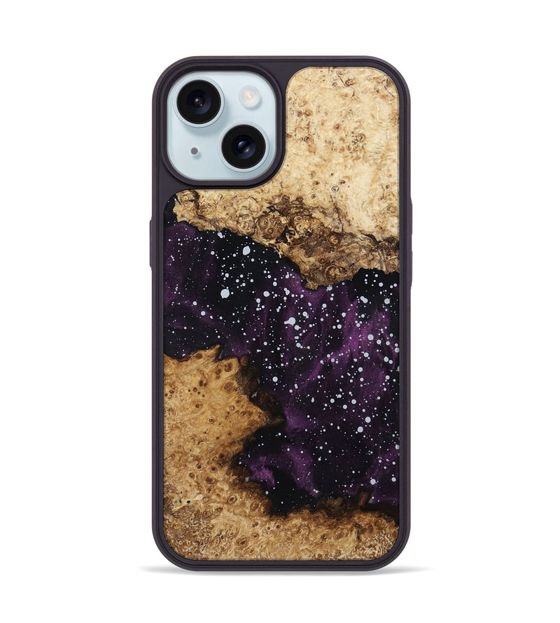 iPhone 15 Wood Phone Case - Dian (Cosmos, 814747)