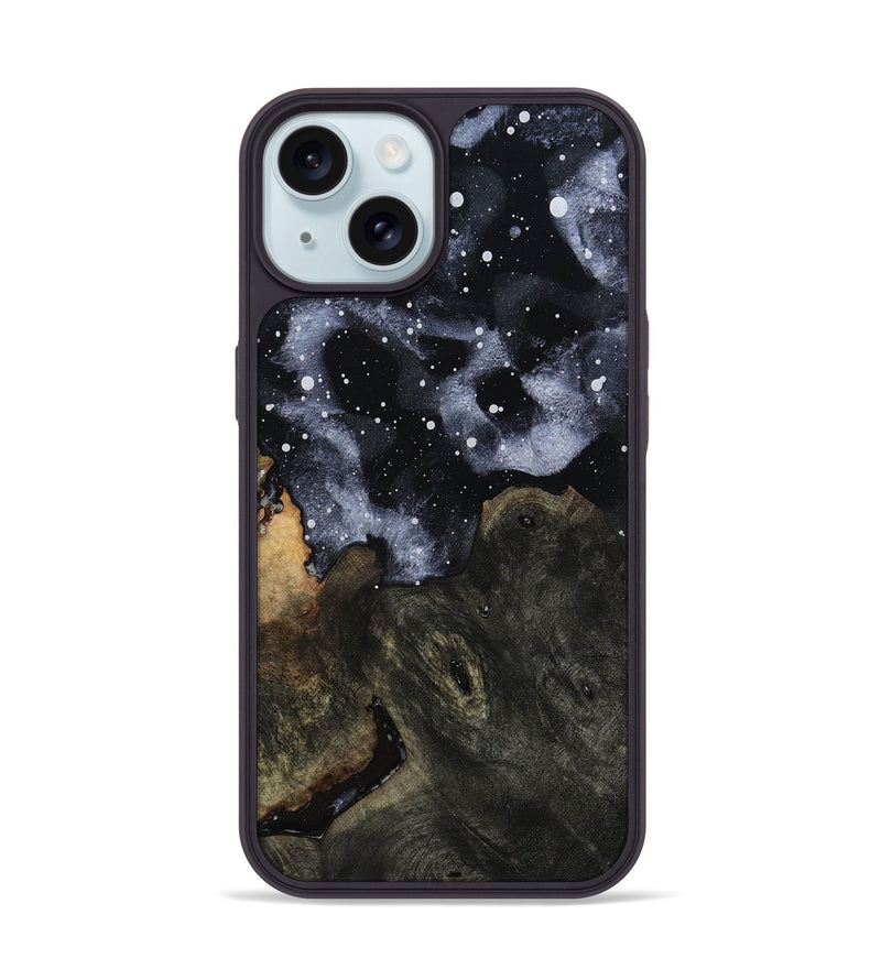 iPhone 15 Wood Phone Case - Floyd (Cosmos, 814749)