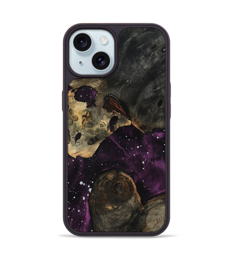 iPhone 15 Wood Phone Case - Kristen (Cosmos, 814751)