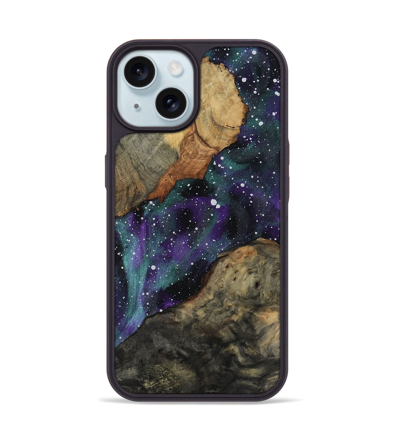 iPhone 15 Wood Phone Case - Marvel (Cosmos, 814752)