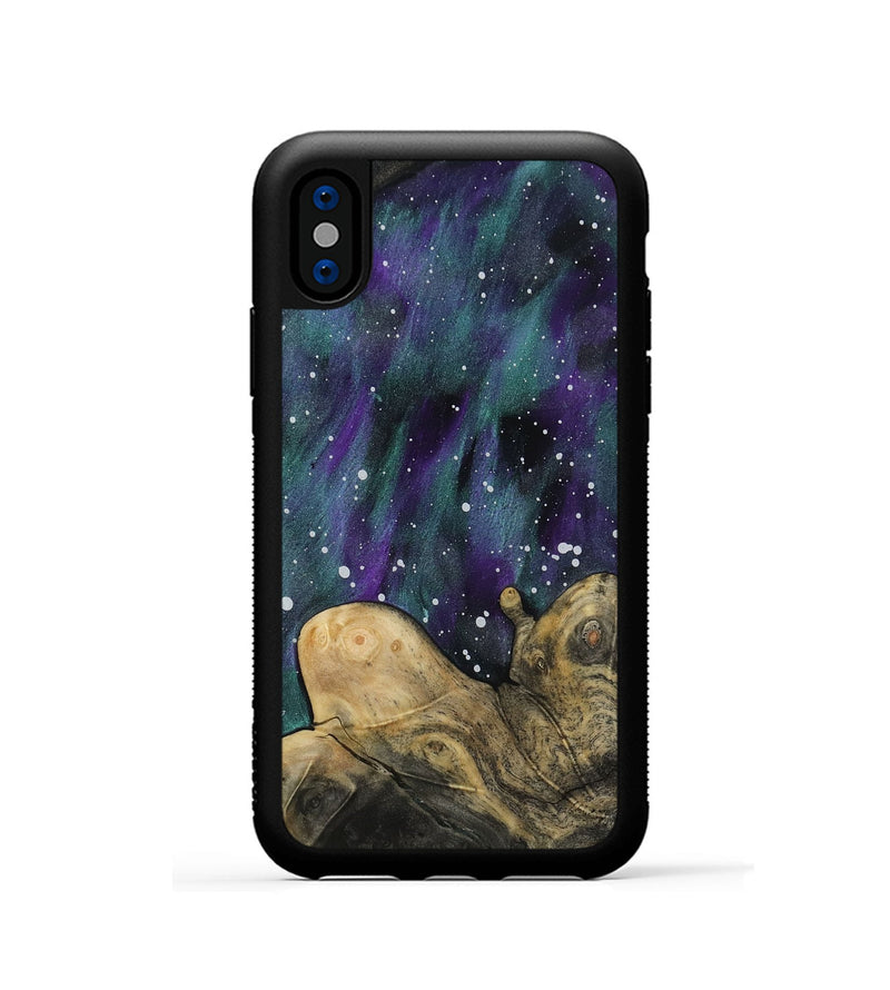 iPhone Xs Wood Phone Case - Gideon (Cosmos, 814753)