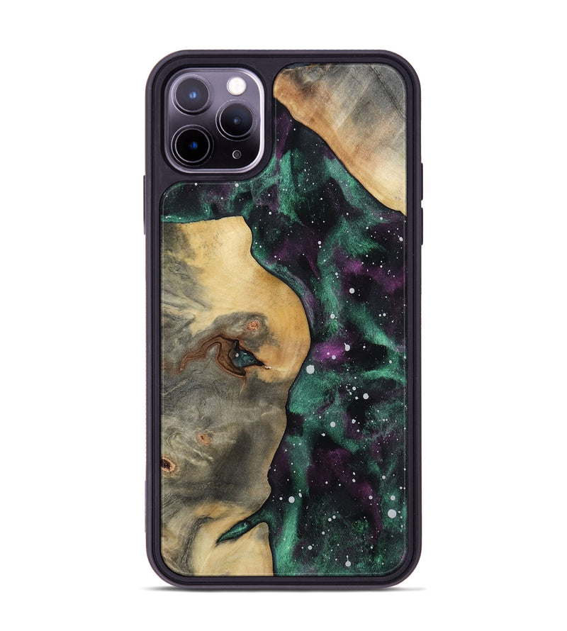 iPhone 11 Pro Max Wood Phone Case - Juwan (Cosmos, 814755)