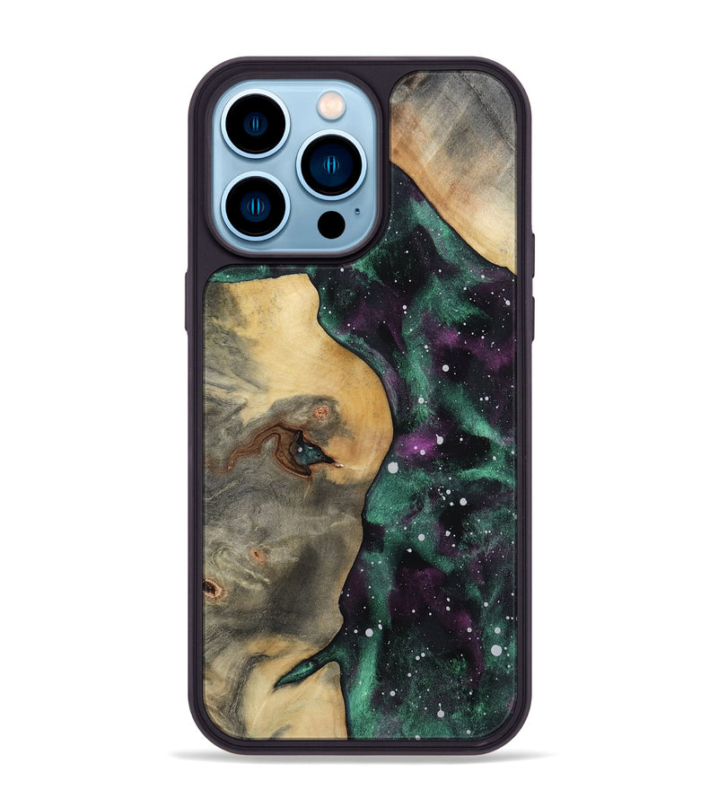 iPhone 14 Pro Max Wood Phone Case - Juwan (Cosmos, 814755)