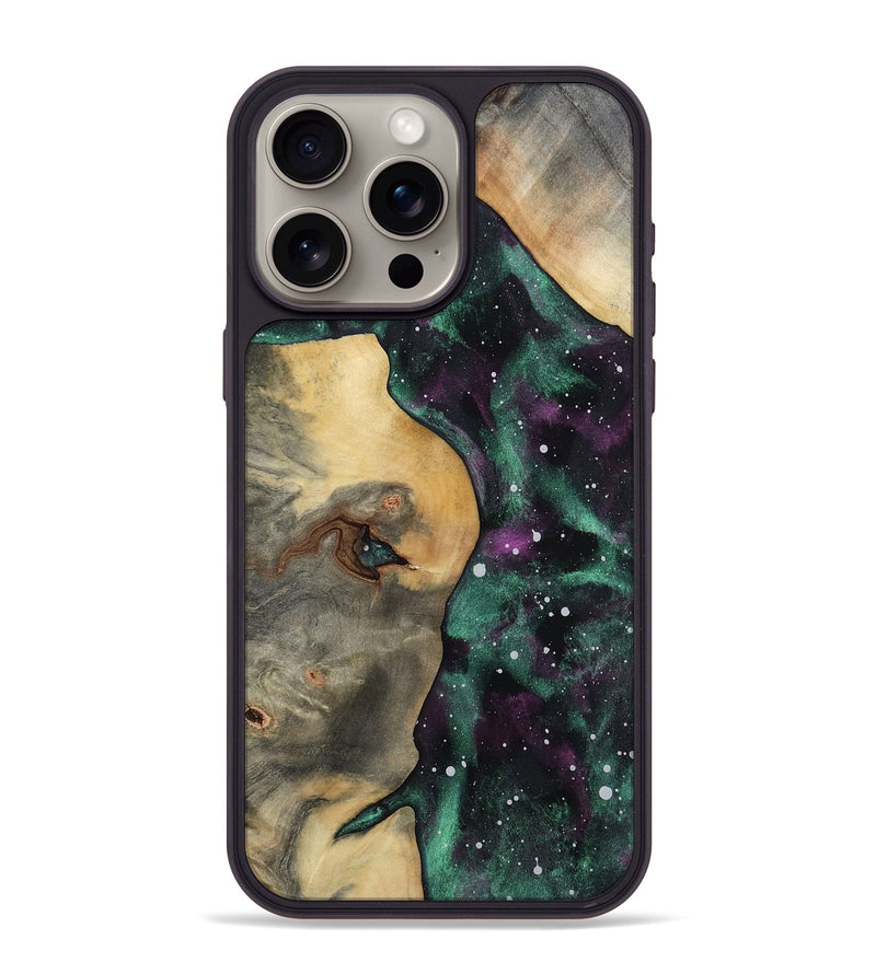 iPhone 15 Pro Max Wood Phone Case - Juwan (Cosmos, 814755)