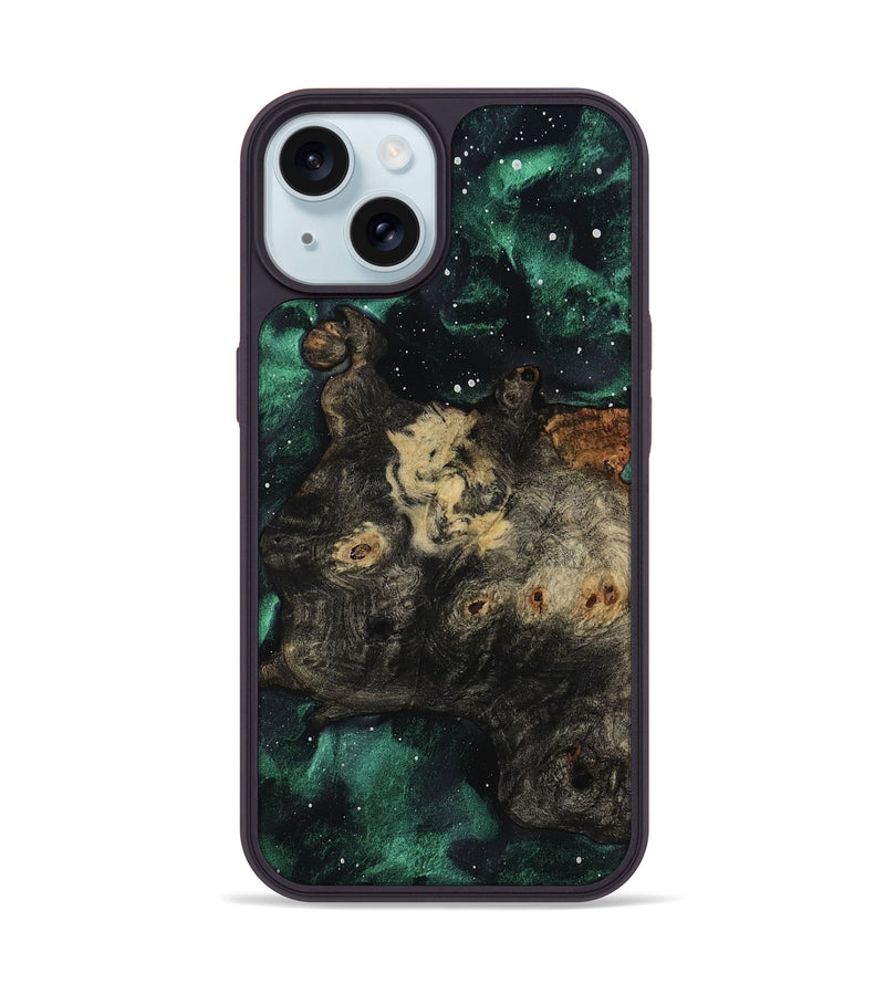 iPhone 15 Wood Phone Case - Alysha (Cosmos, 814757)