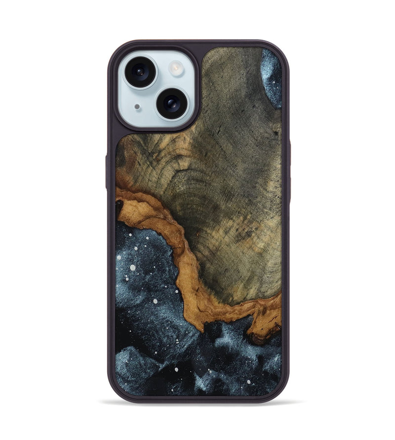iPhone 15 Wood Phone Case - Freyja (Cosmos, 814762)