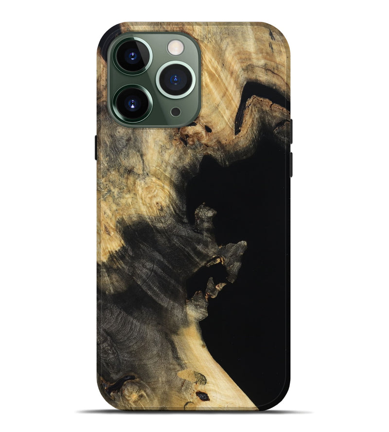 iPhone 13 Pro Max Wood Live Edge Phone Case - Dan (Wood Burl, 814764)