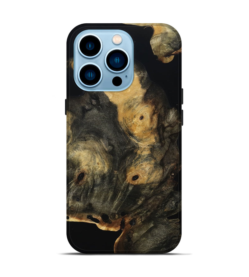 iPhone 14 Pro Wood Live Edge Phone Case - Shannan (Wood Burl, 814770)