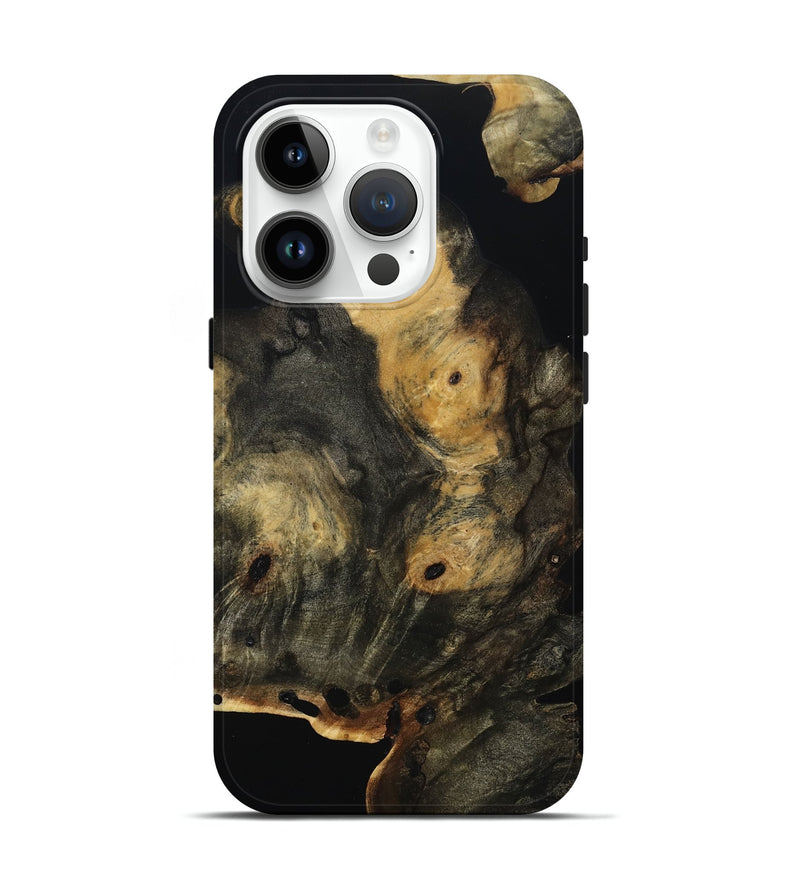 iPhone 15 Pro Wood Live Edge Phone Case - Shannan (Wood Burl, 814770)