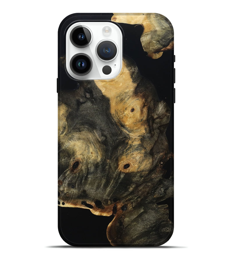 iPhone 15 Pro Max Wood Live Edge Phone Case - Shannan (Wood Burl, 814770)