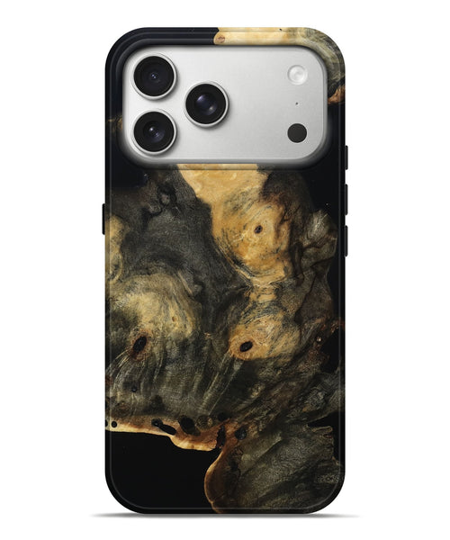 iPhone 17 Pro Max Wood Live Edge Phone Case - Shannan (Wood Burl, 814770)