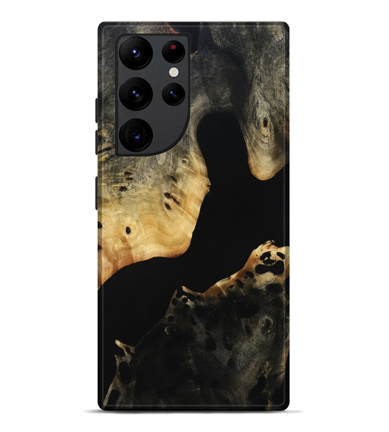 Galaxy S22 Ultra Wood Live Edge Phone Case - Elzie (Wood Burl, 814771)