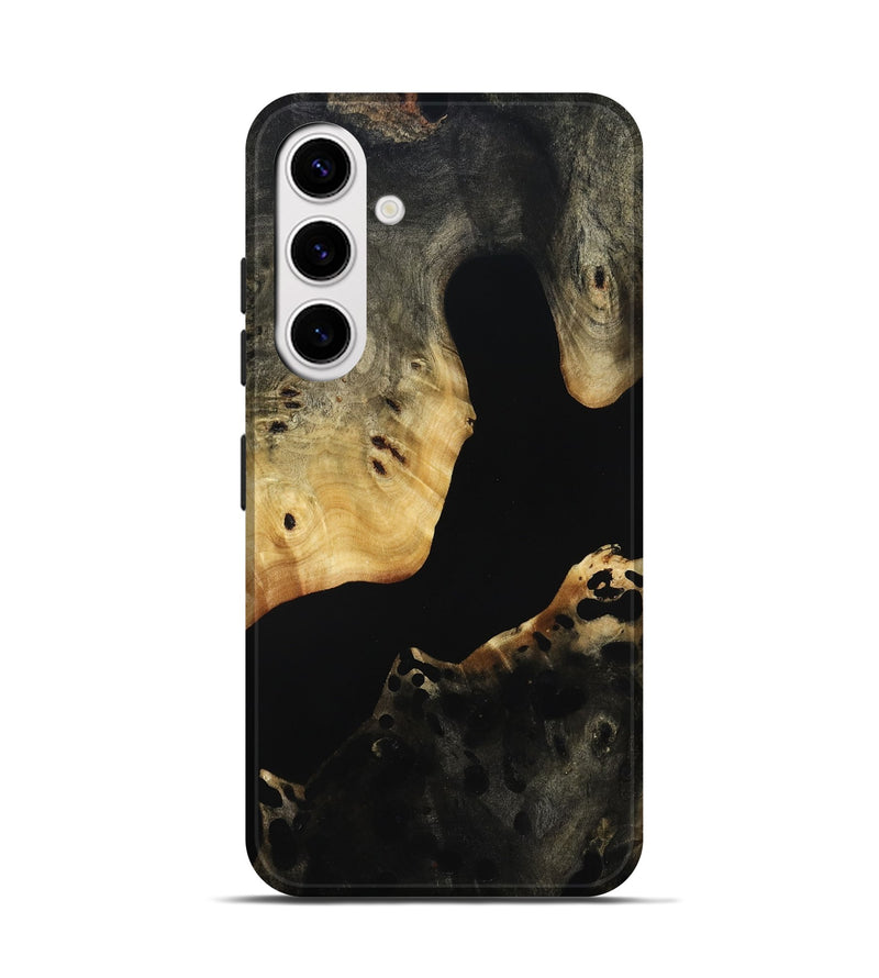 Galaxy S25 Wood Live Edge Phone Case - Elzie (Wood Burl, 814771)