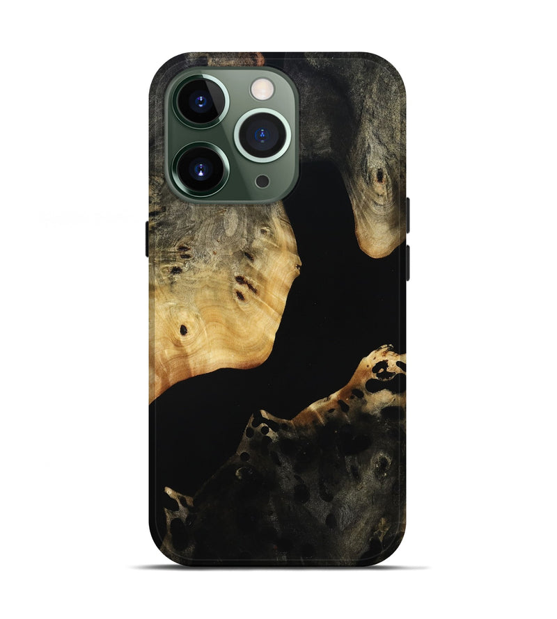 iPhone 13 Pro Wood Live Edge Phone Case - Elzie (Wood Burl, 814771)