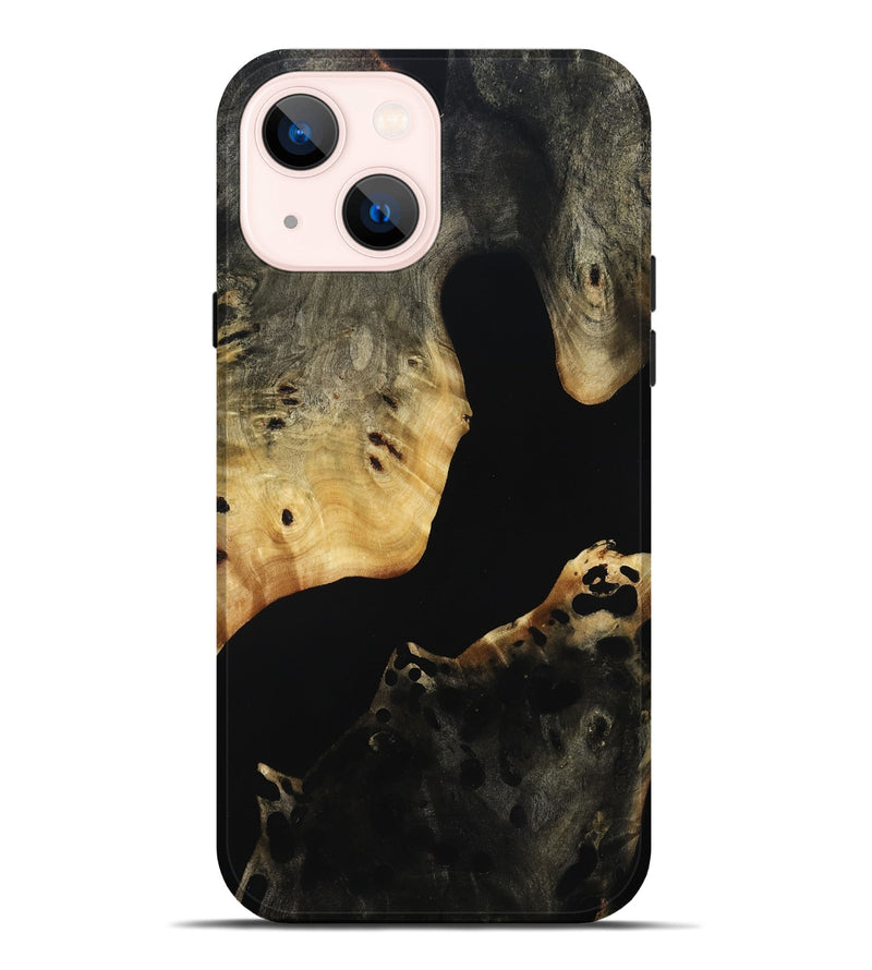 iPhone 14 Plus Wood Live Edge Phone Case - Elzie (Wood Burl, 814771)