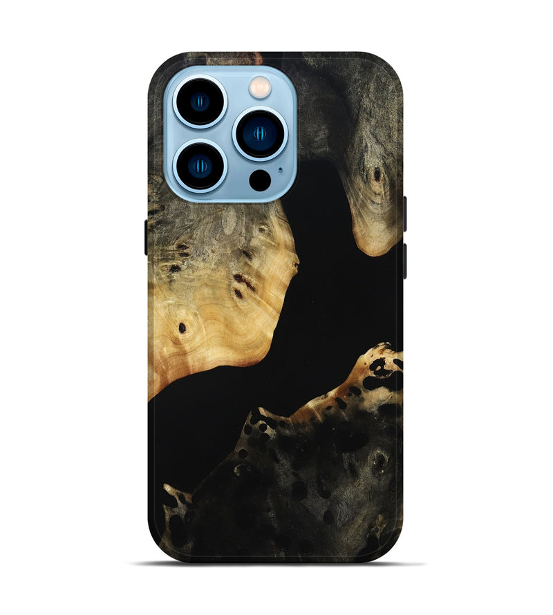 iPhone 14 Pro Wood Live Edge Phone Case - Elzie (Wood Burl, 814771)