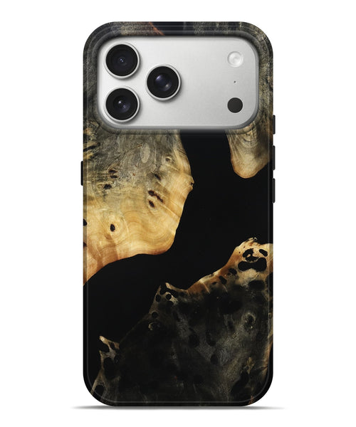 iPhone 17 Pro Max Wood Live Edge Phone Case - Elzie (Wood Burl, 814771)