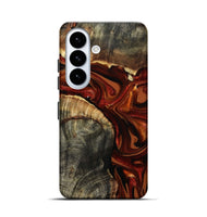 Galaxy S26 Wood Live Edge Phone Case - Alda (Red, 814787)