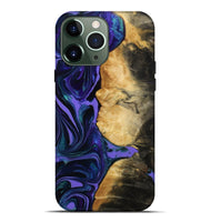 iPhone 13 Pro Max Wood Live Edge Phone Case - Devon (Purple, 814789)