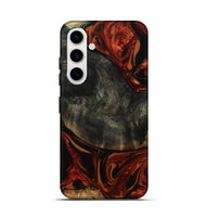 Galaxy S25 Wood Live Edge Phone Case - Malaki (Red, 814790)