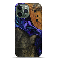 iPhone 13 Pro Max Wood Live Edge Phone Case - Mahala (Purple, 814792)