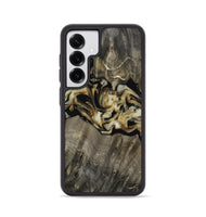 Galaxy S25 Wood Phone Case - Angeles (Black & White, 814794)