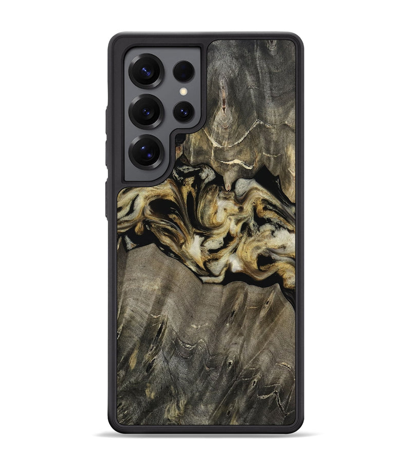 Galaxy S25 Ultra Wood Phone Case - Angeles (Black & White, 814794)