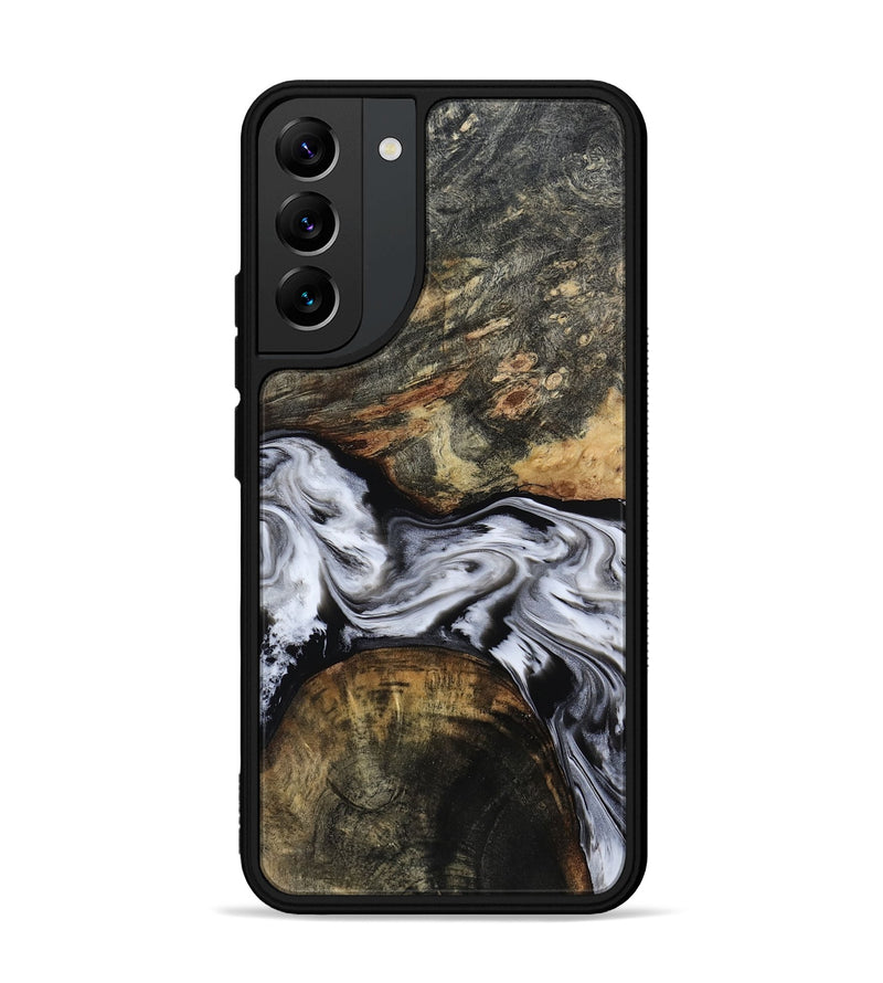 Galaxy S22 Plus Wood Phone Case - Ardis (Black & White, 814796)