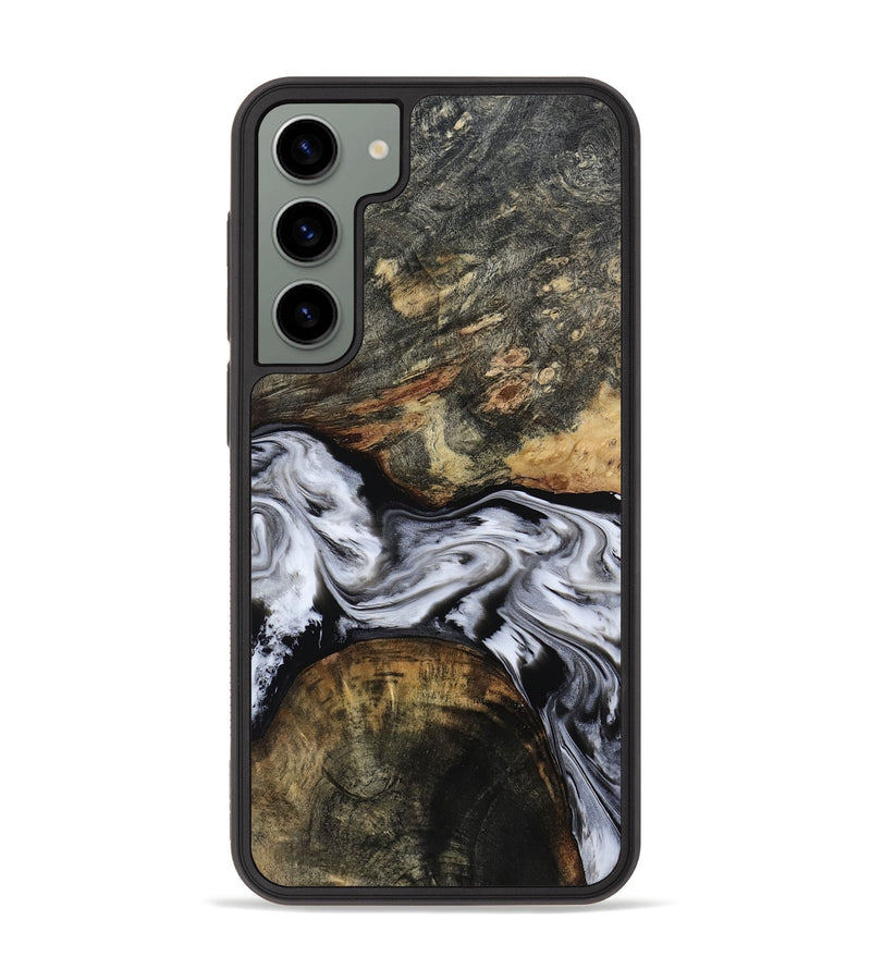 Galaxy S23 Plus Wood Phone Case - Ardis (Black & White, 814796)