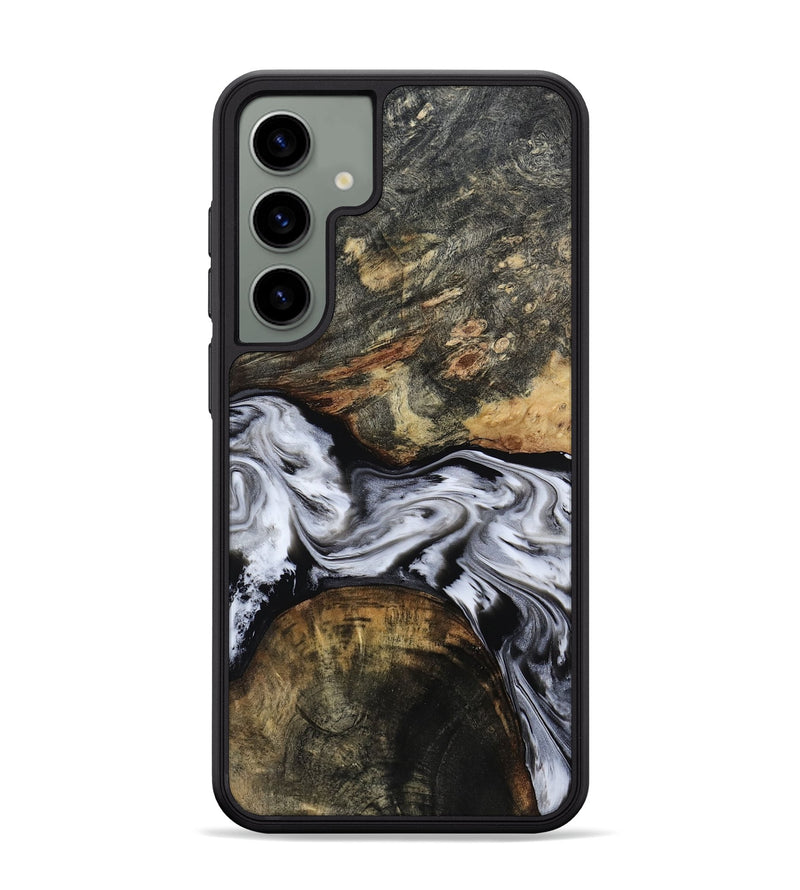 Galaxy S24 Plus Wood Phone Case - Ardis (Black & White, 814796)