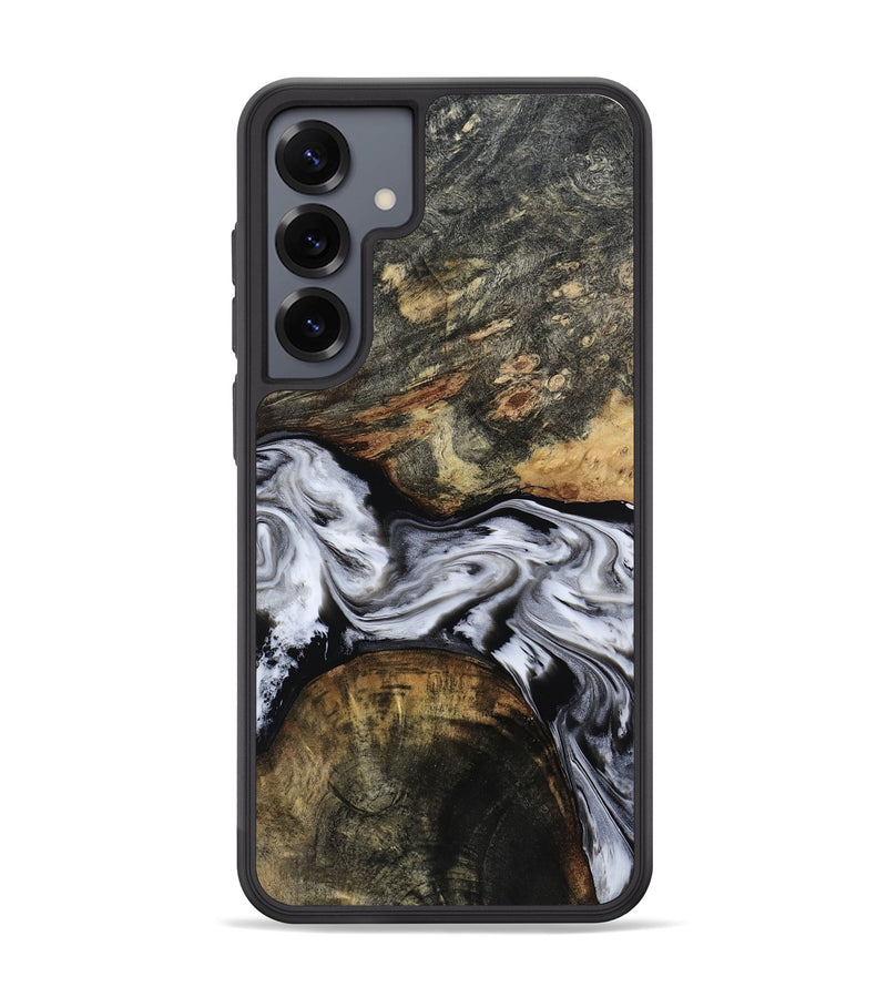 Galaxy S25 Plus Wood Phone Case - Ardis (Black & White, 814796)