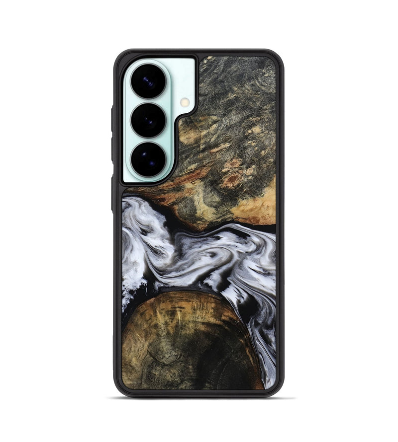 Galaxy S26 Wood Phone Case - Ardis (Black & White, 814796)