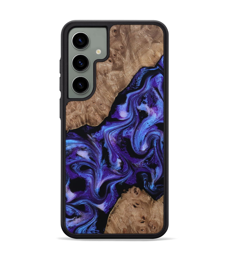 Galaxy S24 Plus Wood Phone Case - Dashawn (Purple, 814797)
