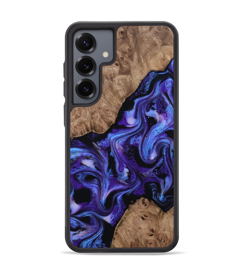 Galaxy S25 Plus Wood Phone Case - Dashawn (Purple, 814797)