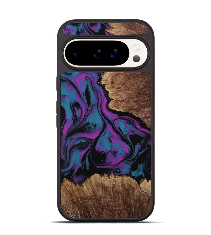 Pixel 9 Pro Wood Phone Case - Latonia (Purple, 814799)