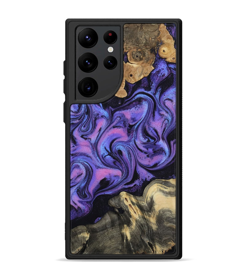 Galaxy S22 Ultra Wood Phone Case - Rogers (Purple, 814800)