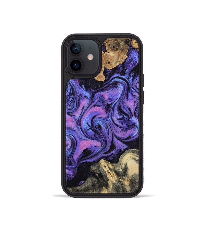 iPhone 12 mini Wood Phone Case - Rogers (Purple, 814800)