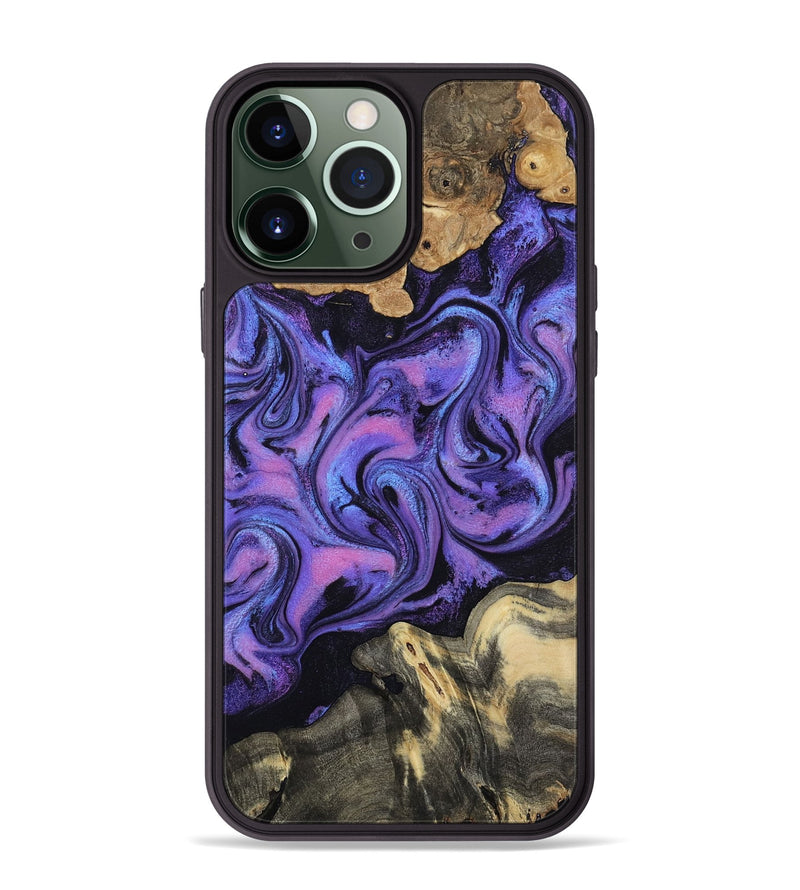 iPhone 13 Pro Max Wood Phone Case - Rogers (Purple, 814800)