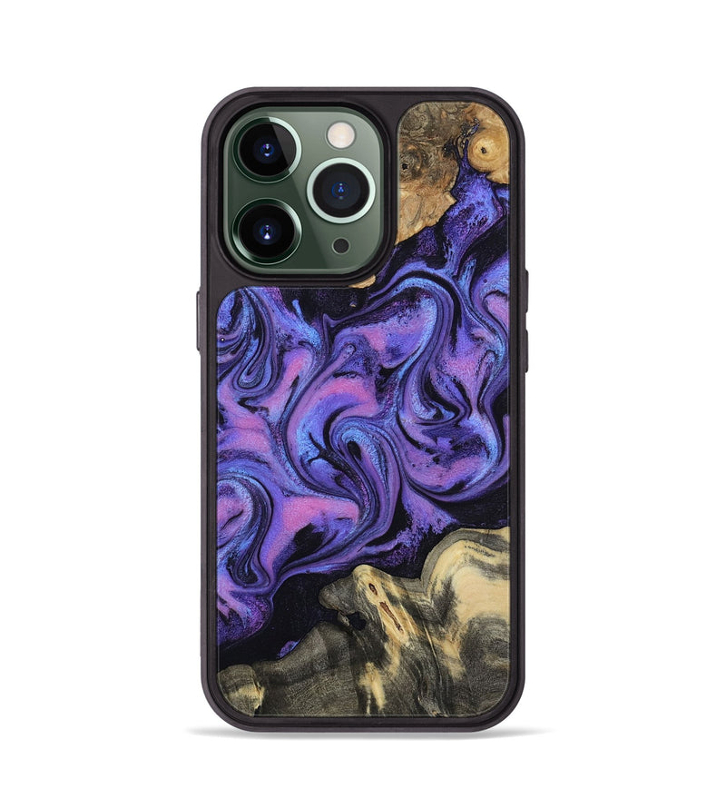 iPhone 13 Pro Wood Phone Case - Rogers (Purple, 814800)
