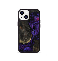 iPhone 13 mini Wood Phone Case - Rosalee (Purple, 814801)
