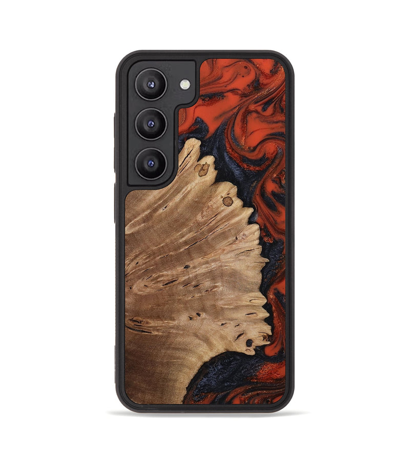 Galaxy S23 Wood Phone Case - Cordie (Red, 814803)