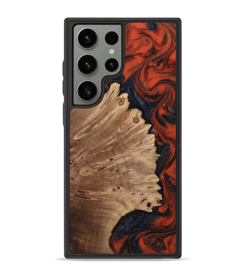 Galaxy S23 Ultra Wood Phone Case - Cordie (Red, 814803)