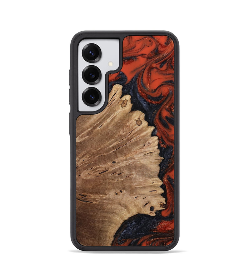 Galaxy S25 Wood Phone Case - Cordie (Red, 814803)