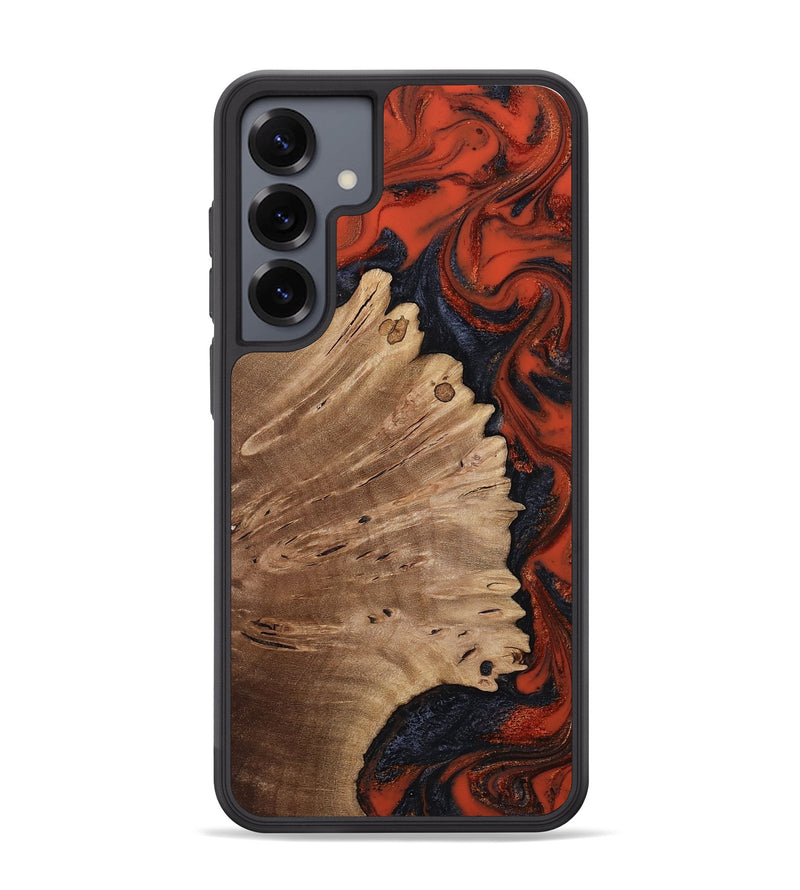 Galaxy S25 Plus Wood Phone Case - Cordie (Red, 814803)