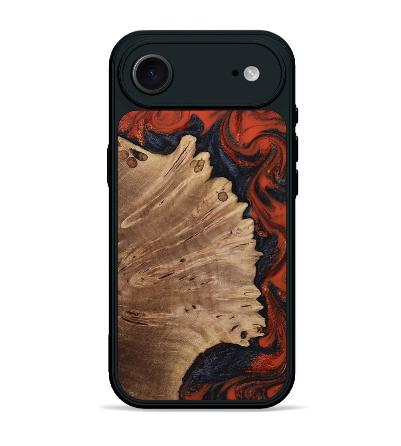 iPhone 17 Air Wood Phone Case - Cordie (Red, 814803)