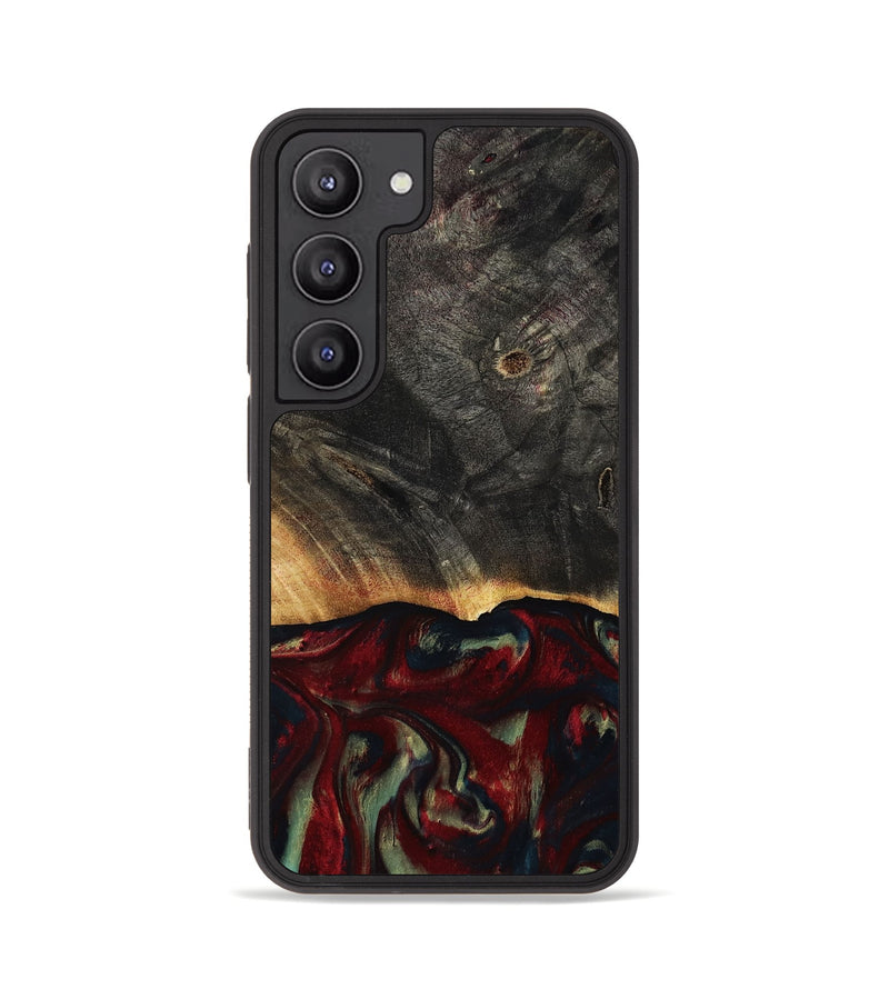 Galaxy S23 Wood Phone Case - Millie (Red, 814804)