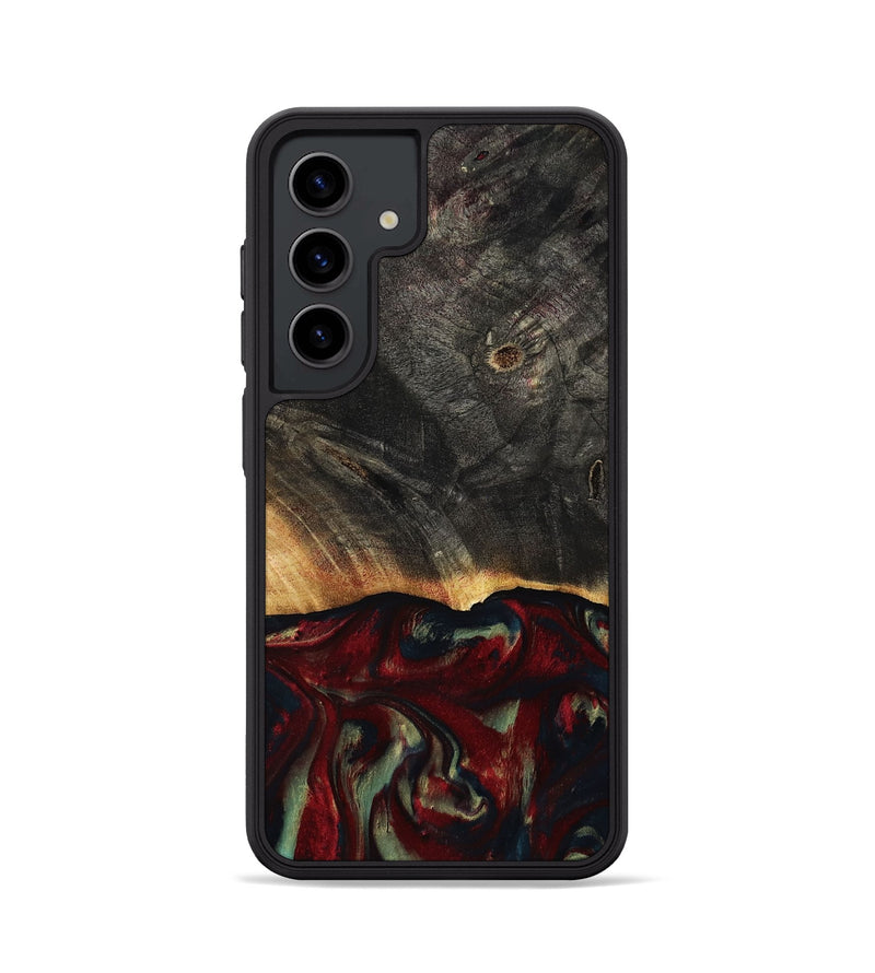 Galaxy S24 Wood Phone Case - Millie (Red, 814804)