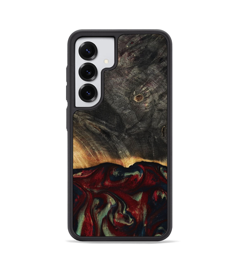 Galaxy S25 Wood Phone Case - Millie (Red, 814804)